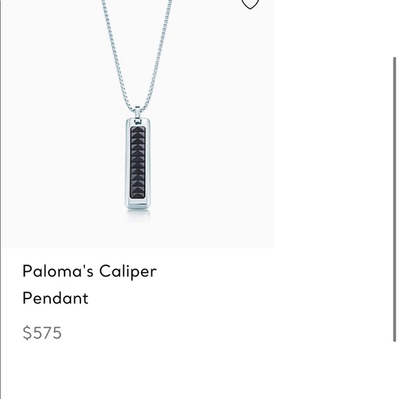 Mens Tiffany Palomas Caliper Necklace 